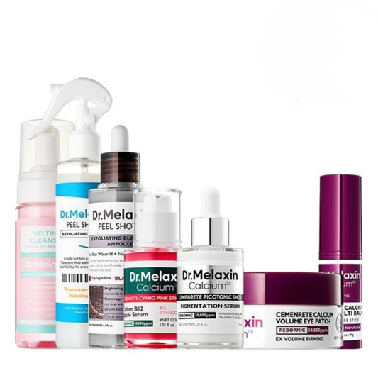 Set de Rutina Facial Iluminadora 7 Pasos – Luminosidad, Suavidad y Efecto Glass Skin